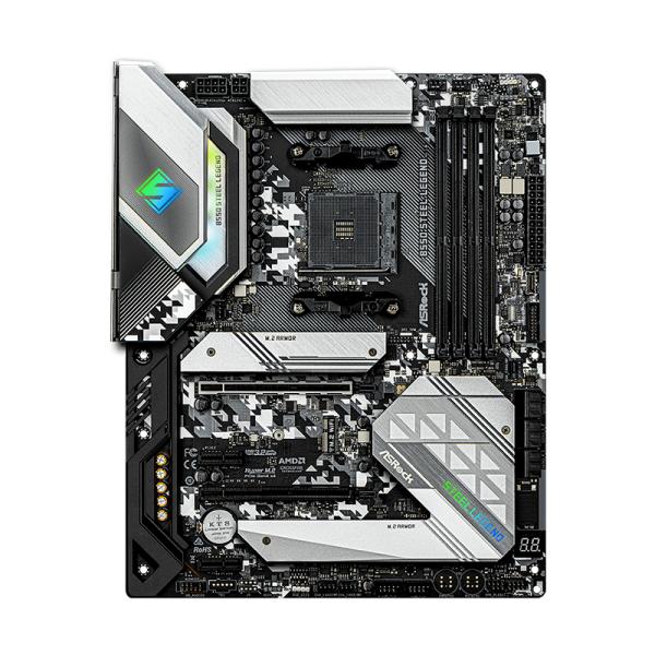 TARJETA MADRE ASROCK B550 STEEL LEGEND AM4 ATX DDR4 NEGRO
