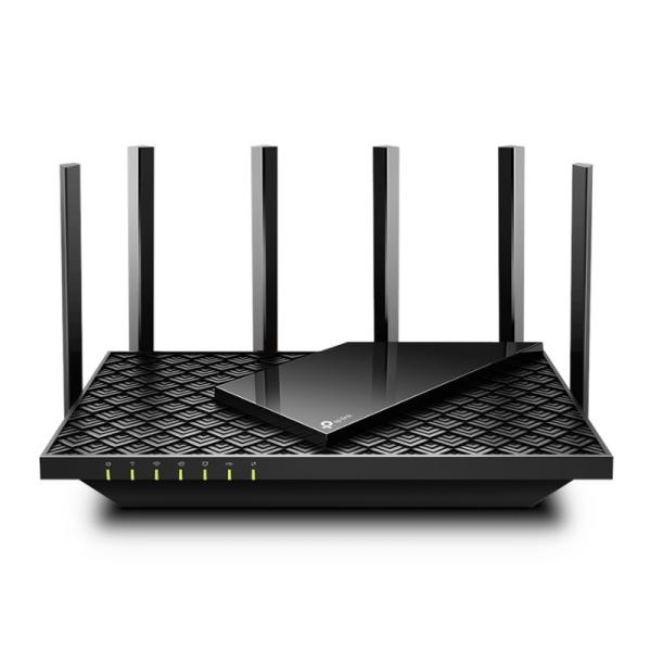 ROUTER TP LINK ARCHER AX72 2.4 GHZ 5 GHZ AX5400 WI FI 6 MU MIMO PUERTOS LAN / WAN / USB NEGRO