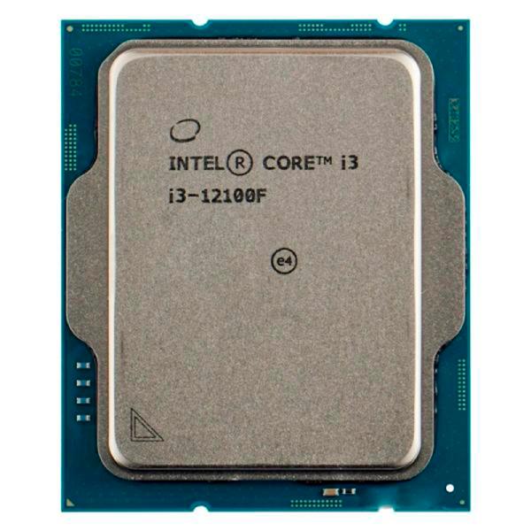 PROCESADOR INTEL CORE I3-12100F 12VA GEN 3.3 GHZ LGA 1700 BX8071512100F