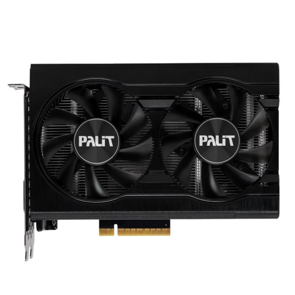 TARJETA DE VIDEO PALIT RTX 3050 DUAL 8GB DDR6 1777 MHZ NE63050019P1-190AD NEGRO