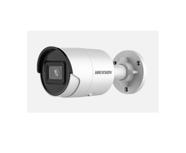 CAMARA DE SEGURIDAD HIKVISION IP. 8MP mini BULLET. IP67. H.265+ AcuSense. DarkFingher. LENS 2.8. DS-2CD2086G2-I