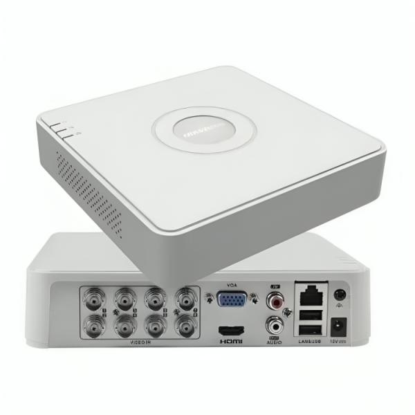 GRABADORA DVR PARA CAMARAS DE VIGILANCIA HIKVISION 8-CH ANALOG.1-CH IP. 1080P LITE/720P. 1 SATA INTERFACE. H.265 PRO+ DS-7108HGHI-M 300228097-AF