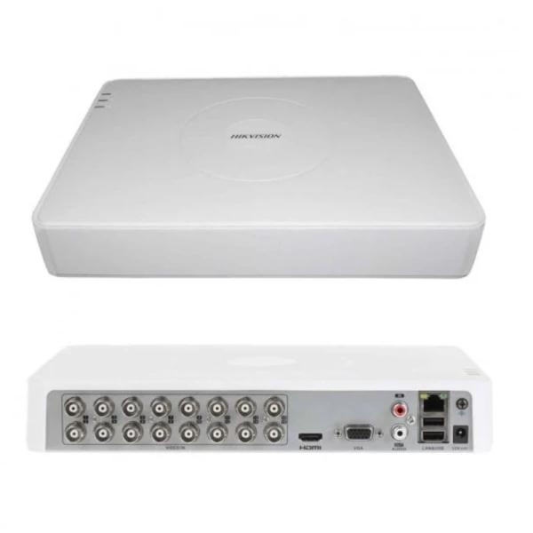 GRABADORA DVR HIKVISION DS-7116HGHI-M1 16 CANALES 1080P LITE HASTA 10 TB (1 SATA) H.265 PRO+ 300228936 BLANCO