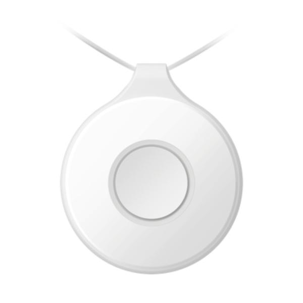 BOTON DE EMERGENCIA PORTATIL DE ALARMA HIKVISION DS-PDEBP1-EG2-WB AX PRO 433MHZ BATERIA TIPO CR2450 314300101 BLANCO