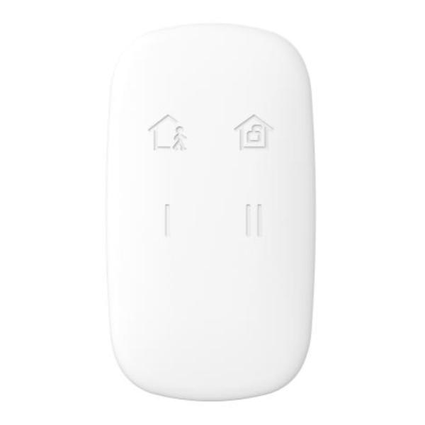 LLAVERO DE ALARMA HIKVISION DS-PKF1-WB INALAMBRICO RF 433 MHZ ARMADO Y DESARMADO / ALCANCE HASTA 500 M / BATERIA 3 AÑOS BLAANCO