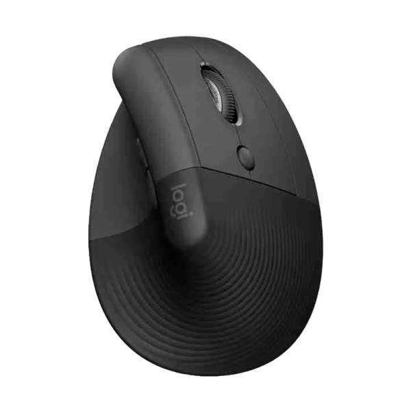 MOUSE LOGITECH  LIFT VERTICAL ERGONOMIC INALÁMBRICO BLUETOOTH + RECEPTOR 4000 DPI 910-006466 NEGRO