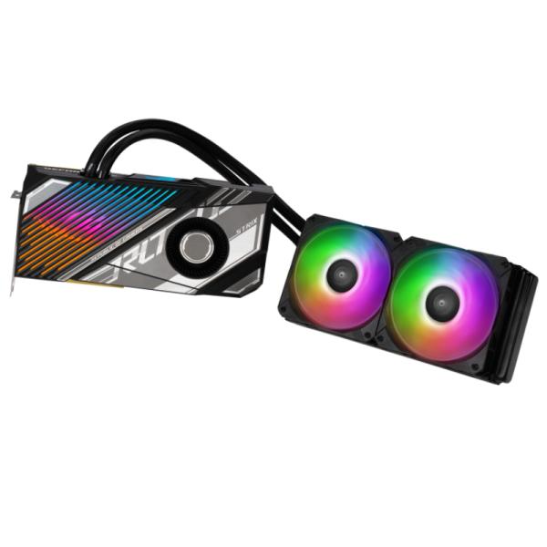 TARJETA DE VIDEO ASUS ROG STRIX LC GEFORCE RTX 4090 24GB GDDR6X OC EDITION 2640 MHZ NEGRO