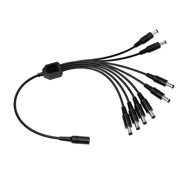 ADAPTADOR SPLITTER TIPO COLA PARA CAMARA DE SEGURIDAD 1 A 8