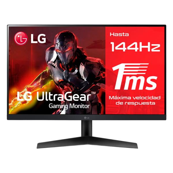 MONITOR 24 PULG LG 24GN60R-B FHD 1920 x 1080 144 Hz DP HDMI PLANO SLIM 195174040942