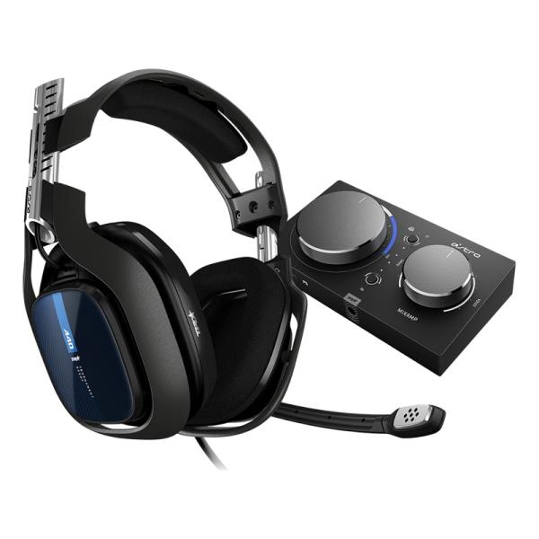 HEADSET GAMING LOGITECH ASTRO A40 MIXAMP PRO TR AL&Aacute;MBRICO 3.5MM PARA PS4 Y PC 939-001660 NEGRO