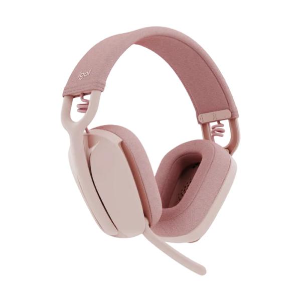 HEADSET LOGITECH ZONE VIBE 100 INAL&Aacute;MBRICO BLUETOOTH 981-001223 ROSADO