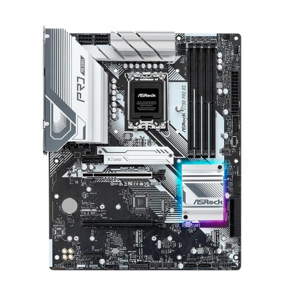 TARJETA MADRE ASROCK Z790 PRO RS/D4 LGA1700 ATX DDR4 Z790PRORSD4 NEGRO / BLANCO