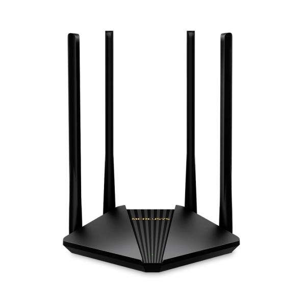 ROUTER MERCUSYS MR30G DUAL BAND 2.4/5 GHZ 1200 MBPS WIFI 5 PUERTOS WAN / LAN NEGRO