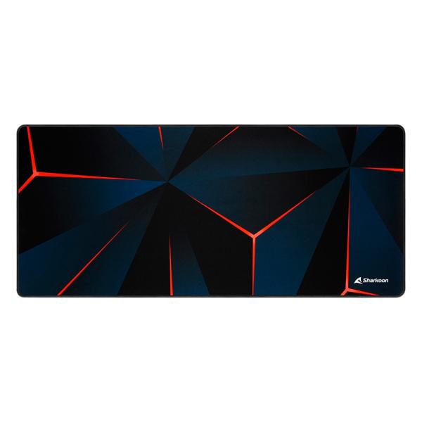 MOUSE PAD GAMING SHARKOON SKILLER SGP30 ARROW XXL TELA Y GOMA 4044951032235 AZUL / ROJO
