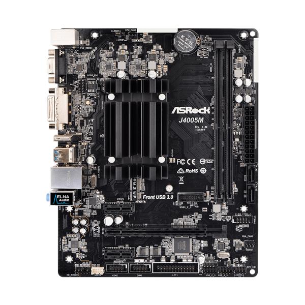 TARJETA MADRE ASROCK J4005M DDR4 MICRO-ATX CPU INTEGRADO NEGRO