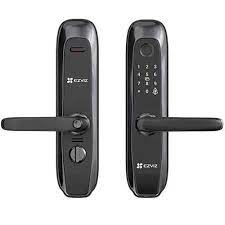 CERRADURA INTELIGENTE EZVIZ CS-L2S-11FCP CON HUELLA DACTILAR / PIN / RFID / APP NEGRO