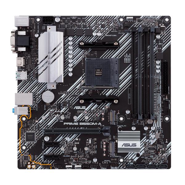 TARJETA MADRE ASUS PRIME B550M-A/CSM AM4 MICRO-ATX DDR4 NEGRO / BLANCO