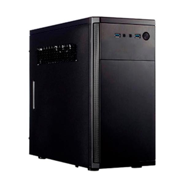 CASE CM05TLRA001C MINI TOWER SIN VENTILACI&Oacute;N INCLUIDA CON PANEL LATERAL Y SIN FUENTE DE PODER NEGRO