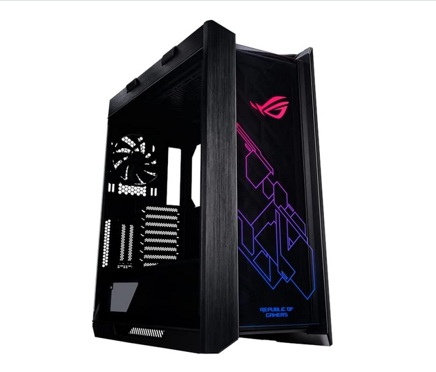 CASE GAMING RGB ASUS ROG STRIX HELIOS MID TOWER VENTILADORES 4 DE 140MM 90DC0020-B38000 NEGRO