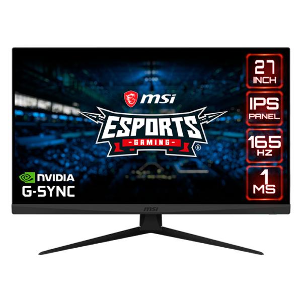 MONITOR 27" MSI OPTIX G273 FHD 1920 X 1080 165HZ 1MS IPS PANEL DP HDMI PLANO SLIM B09MHGJCM9