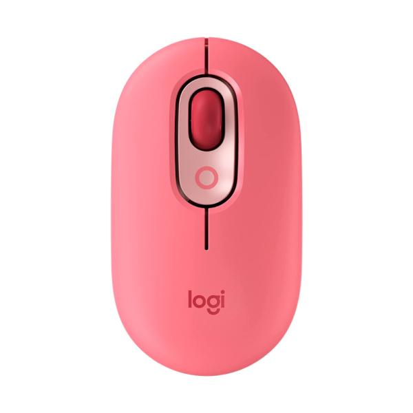 MOUSE LOGITECH POP INALÁMBRICO BLUETOOTH 4000 DPI 910-006545 ROSADO