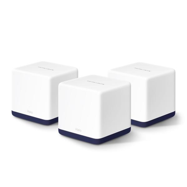 SISTEMA WIFI MERCUSYS HALO H50G (3-PACK) AC1900 WHOLE MESH HALO BLANCO