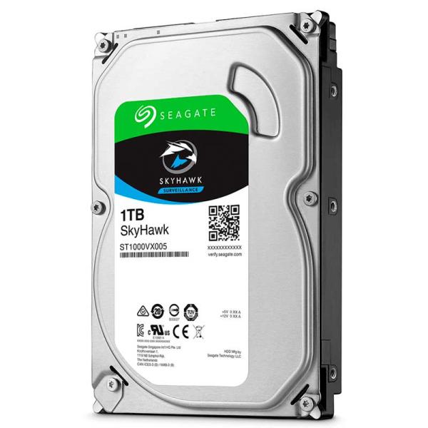 HD INTERNO 1TB SEAGATE ST1000VX001 3.5" SATA III 7200 RPM 64MB CACHE SURVEILLANCE / OPTIMIZADO PARA VIDEOVIGILANCIA
