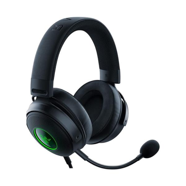 HEADSET GAMING RGB RAZER KRAKEN V3 AL&Aacute;MBRICO USB-A RZ04-03770200-R3U1 NEGRO