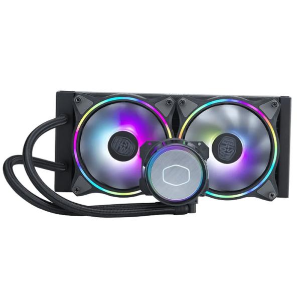 ENFRIAMIENTO LIQUIDO RGB COOLER MASTER MASTERLIQUID ML240 ILUSION AIO 240MM MLX-D24M-A18P2-R1 NEGRO