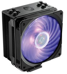 ENFRIAMIENTO DE AIRE RGB COOLER MASTER HYPER 212 RGB BLACK EDITION LGA1700/AM5 1X120MM PWM RR-212S-20PC-R2 NEGRO