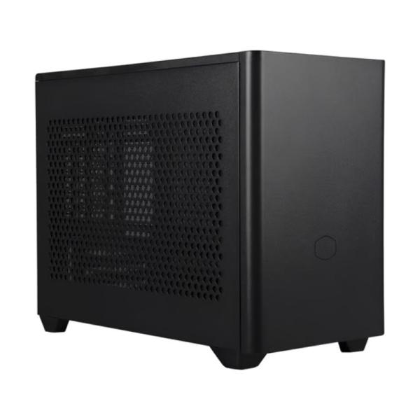 CASE RGB COOLER MASTER MASTERBOX NR200P MINI TOWER VENTILADORES 2 DE 120MM CON VIDRIO Y MALLA LATERAL MCB-NR200P-KGNN-S00 NEGRO