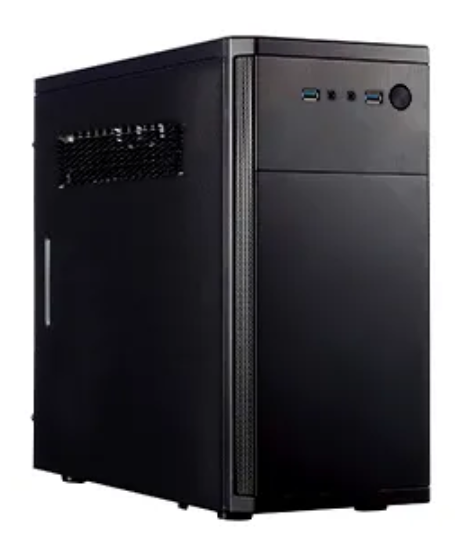 CASE CM5-380 E010-150 BLACK USB 2.0*2 + HD AUDIO + FUENTE DE PODER 600W