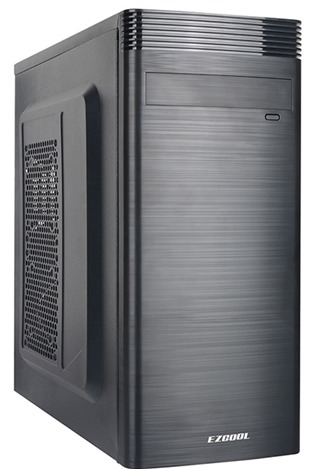 CASE CNX-510 ATX  BLACK USB 2.0*2 + HD AUDIO + FUENTE DE PODER 600W