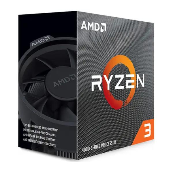 PROCESADOR AMD RYZEN 3 4100  3RA GEN 3.8 GHZ AM4  100-100000510BOX