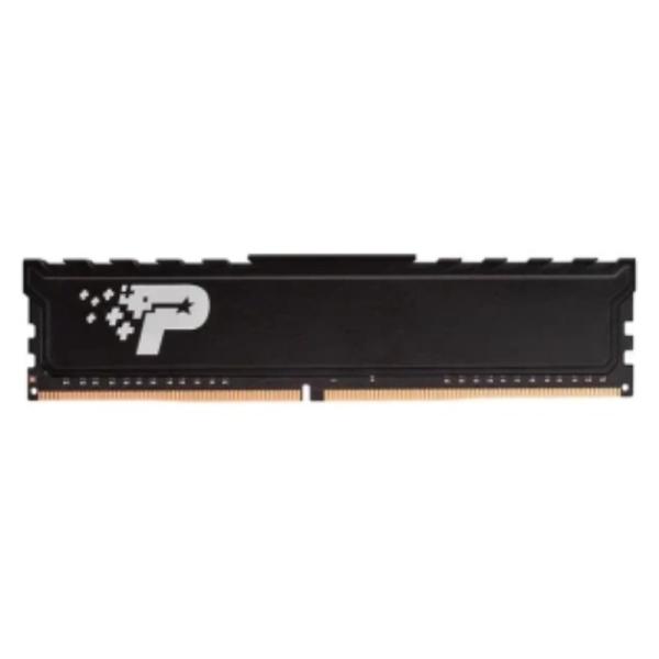 MEMORIA RAM PC 16GB PATRIOT PSP416G32002H1 SL P DDR4 3200 MHZ CL22 1.2 V SIGNATURE PREMIUM. UNBUFFERED. NON ECC DIMM 288 PINES NEGRO