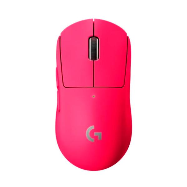 MOUSE LOGITECH PRO X SUPERLIGHT INALÁMBRICO CON RECEPTOR 25600 DPI 910-005954 ROSA