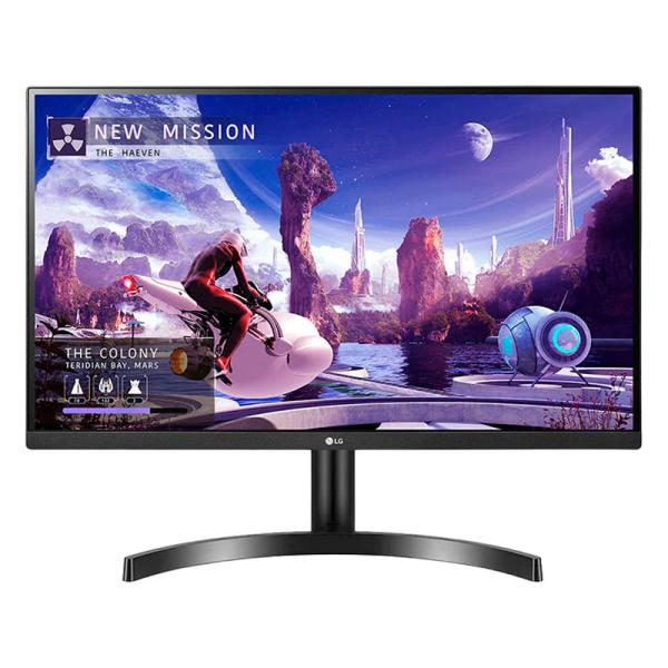 MONITOR 27" LG 27QN600-B QHD 2560x1440 75 HZ HDMI PLANO SLIM 719192637528