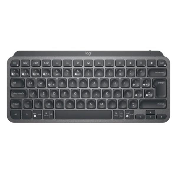 TECLADO LOGITECH MX KEYS MINI FOR BUSINESS MEMBRANA INAL&Aacute;MBRICO BLUETOOTH INGL&Eacute;S 920-010596 NEGRO