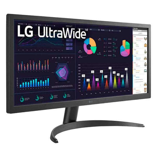 MONITOR 26 PULG LG 26WQ500-B WFHD 2560 x 1080 75 HZ HDMI PLANO SLIM 195174035245
