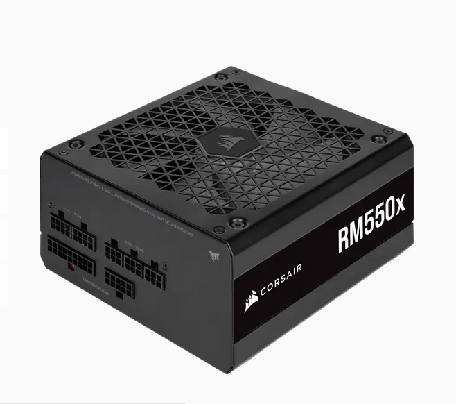 FUENTE DE PODER CORSAIR RM550X 550W 80 PLUS GOLD FULL MODULAR ATX CP-9020197-NA NEGRO