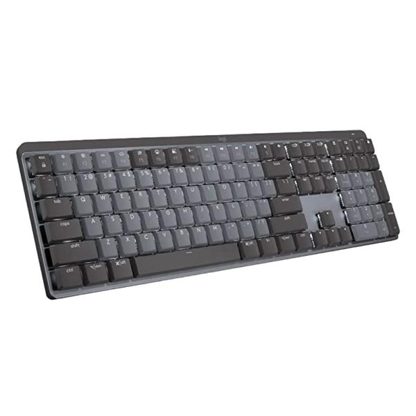 TECLADO LOGITECH MX MECHANICAL MECÁNICO INALÁMBRICO BLUETOOTH 920-010845 NEGRO