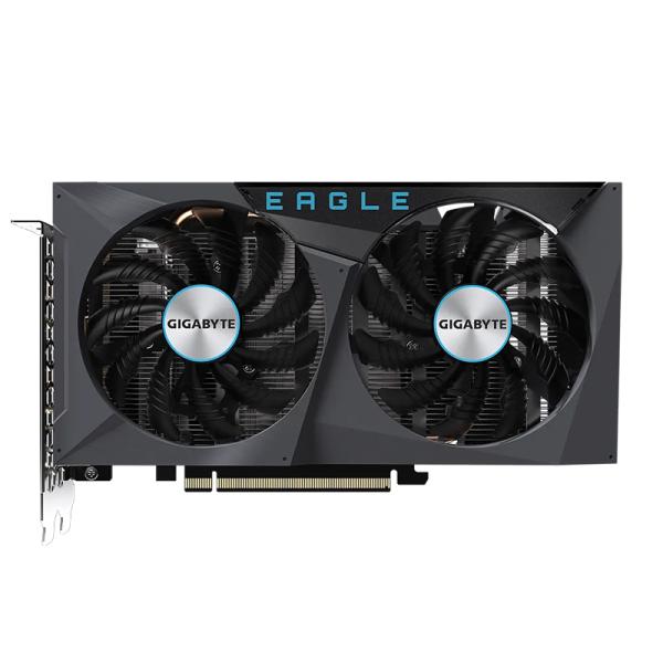 TARJETA DE VIDEO GIGABYTE GEFORCE RTX 3050 EAGLE OC 8G GDDR6 1792 MHZ GV-N3050EAGLE OC-8G NEGRO