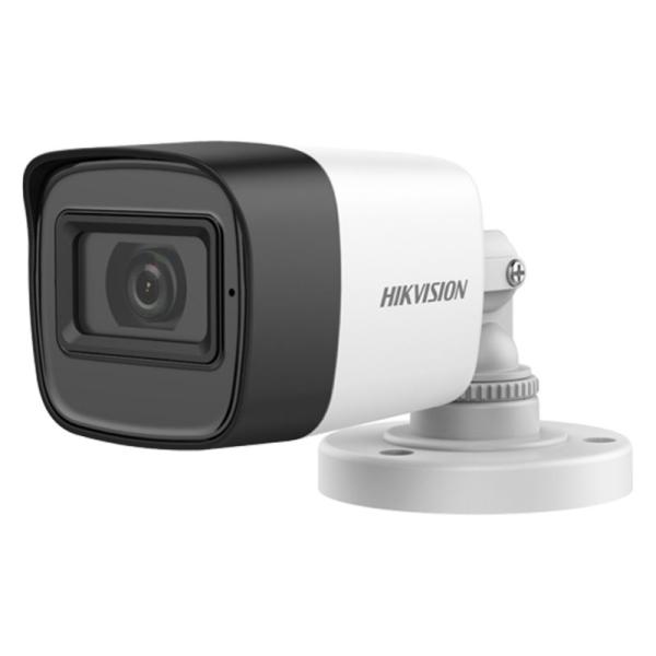 CAMARA MINI BULLET HIKVISION DS-2CE16H0T-ITPFS(2.8MM) 5 MP SMART IR ALCANCE IR HASTA 25 M IP67 300511757 BLANCO