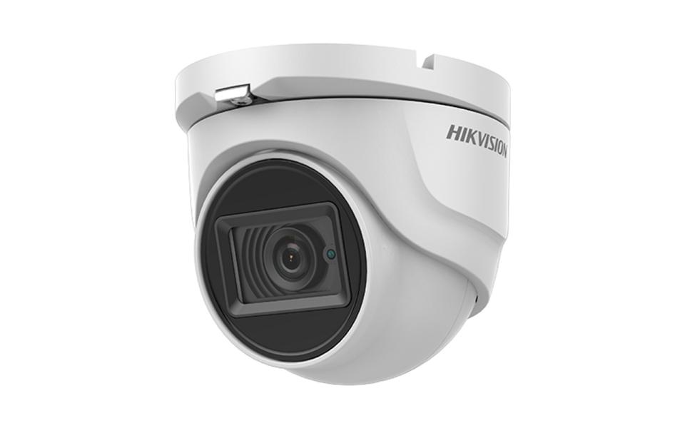CÁMARA DE SEGURIDAD TURRET HIKVISION DS-2CE76U1T-ITMF(2.8MM) 4K 8 MP ALCANCE IR HASTA 30 M IP67 300611826 BLANCO