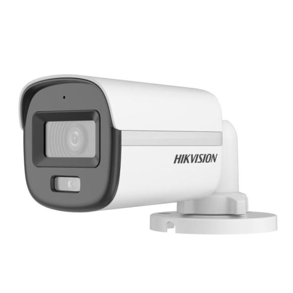 CAMARA MINI BULLET HIKVISION DS-2CE10KF0T-FS(2.8MM) 3K COLORVU LUZ BLANCA HASTA 20 M IP67 300513256 BLANCO