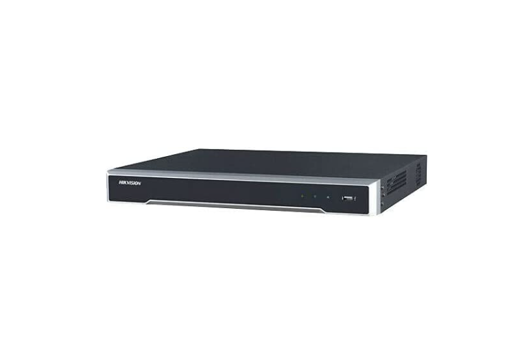 GRABADORA NVR HIKVISION DS-7616NI-Q2/16P 16 CANALES IP HASTA 8 MP / 4K 2 SATA HASTA 16 TB H.265+ POE 303616533-AF NEGRO
