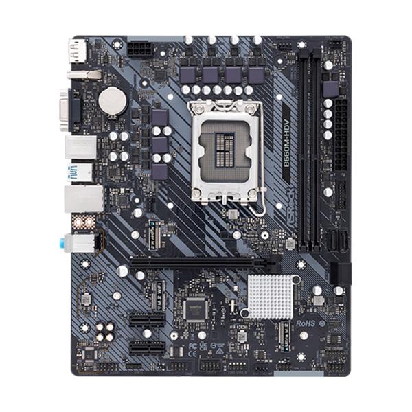 TARJETA MADRE ASROCK B660M-HDV LGA1700 MICRO ATX DDR4 90-MXBH40-A0UAYZ NEGRO