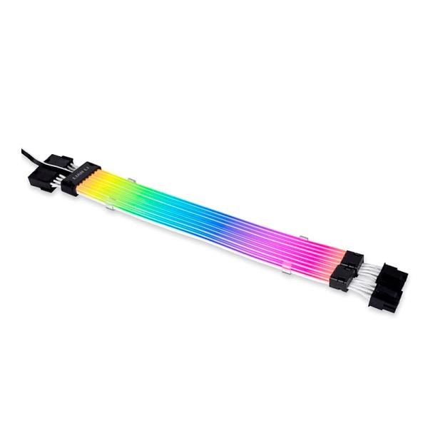 CABLE DE EXTENSION LIAN LI DIRECCIONABLE RGB ARGB 24 PIN PLUS V2 POWER WHITE G89.PW24-PV2.00