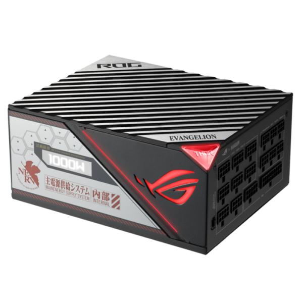 FUENTE DE PODER ASUS ROG THOR 1000W PLATINUM II EVA 80 PLUS FULL MODULAR ATX ROG-THOR-1000P2-EVA-GAMING NEGRO