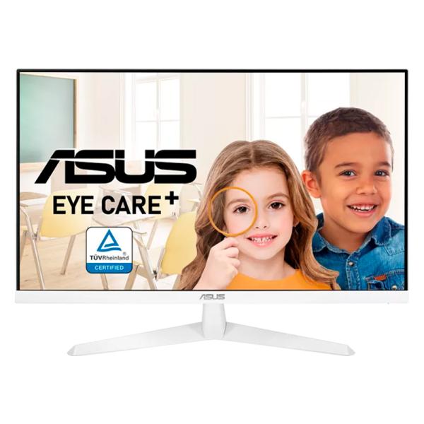 MONITOR 27" ASUS VY279HE-W FHD 1920 X 1080 75HZ 1MS HDMI VGA PLANO SLIM EYE CARE PLUS TECHNOLOGY 90LM06D2-B011B0